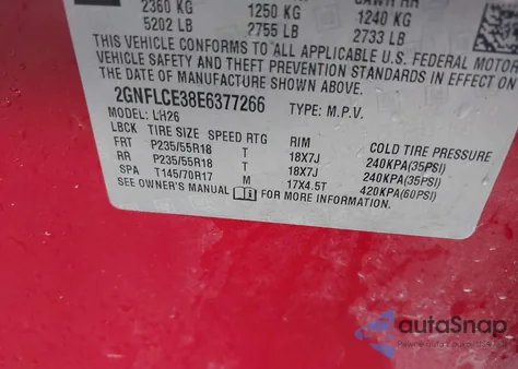 2014 Chevrolet Equinox Lt from USA, damaged, VIN 2GNFLCE38E6377266